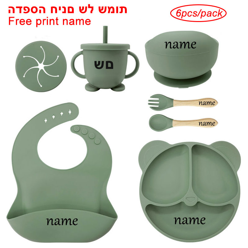 Baby Food Menu - Bebek Besleme Plaka Setleri Vantuz Silikon