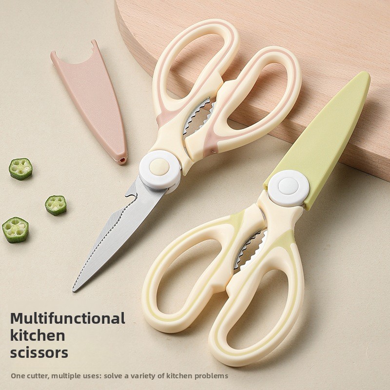 Baby Food Scissors - Çok Amaçlı Paslanmaz Çelik Mutfak Makası