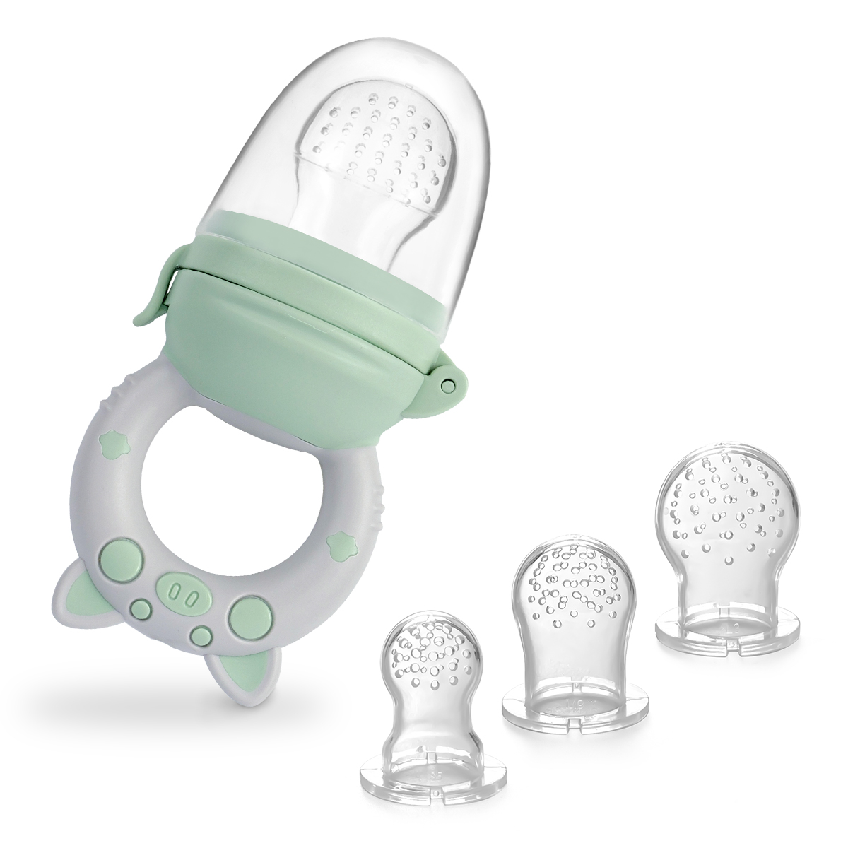 Baby Food Vegetables - 4 adet/takım silikon meyve ve sebze