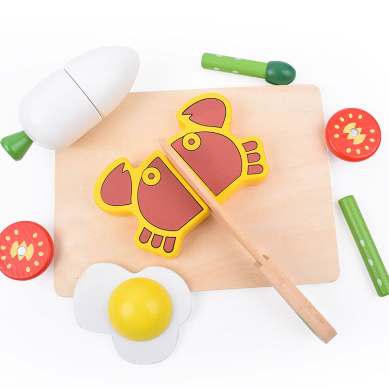 1 adet ahşap oyuncak manyetik  - Baby Food Vegetables incelemesi ve fiyatı