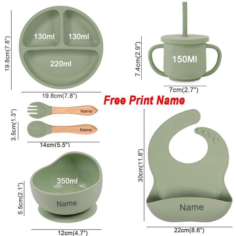 6 adet silikon sofra çocuklar  - Baby Food Menu incelemesi ve fiyatı