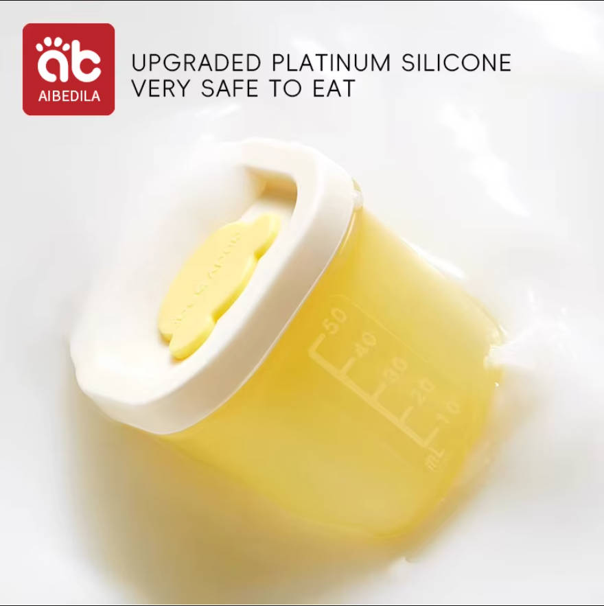 AIBEDILA Bebek Silikon Gıda Do - Baby Food Jars With Lids incelemesi ve fiyatı