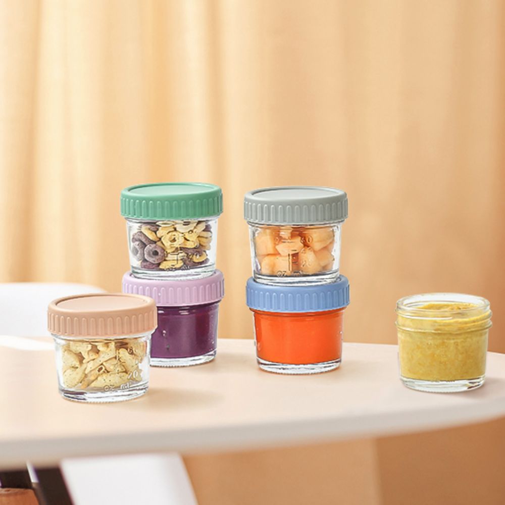 6 adet çok amaçlı cam bebek ma - Baby Food Jars With Lids incelemesi ve fiyatı