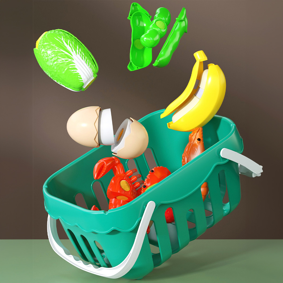 Kesme oyun oyuncak yiyecekler  - Baby Food Vegetables incelemesi ve fiyatı